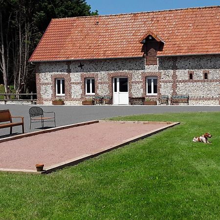 La Grange Aux Hortensias Thiergeville Exterior foto