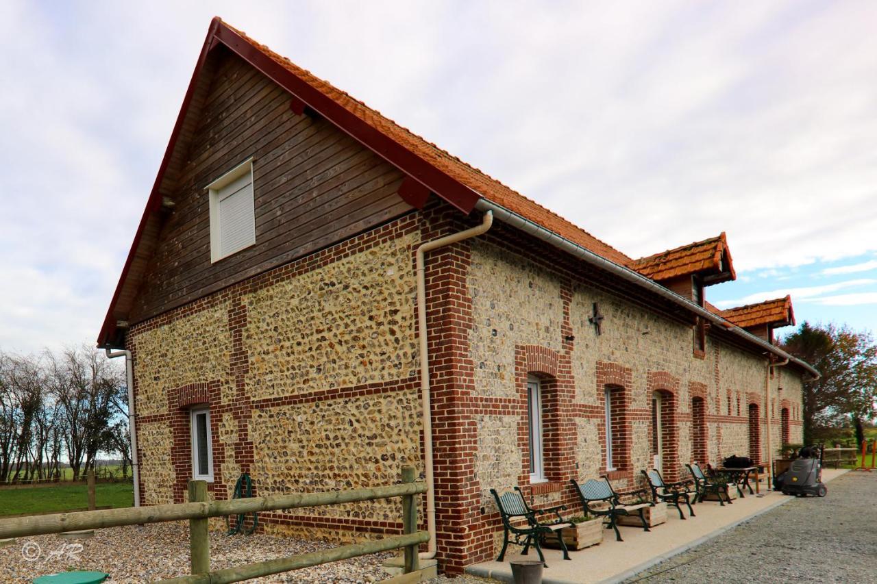 La Grange Aux Hortensias Thiergeville Exterior foto